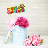 Топпер в торт "С Днем Рождения"енотик  - фото 2