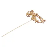 Топпер "Любимой, с цветами", 12,5 х 6,5  - фото 2