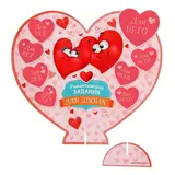 Сердце сувенирное со скретч-слоем «Романтические задания для двоих»  - фото 3