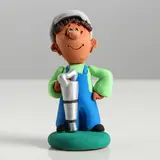 Сувенир-статуэтка малая "Шахтёр" МИКС 