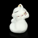 Сувенир "Киска милая спит с бантиком" со стразами  - фото 2