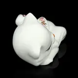 Сувенир "Киска милая спит с бантиком" со стразами  - фото 4