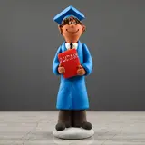 Статуэтка "Выпускник", парень, микс, ручная работа 