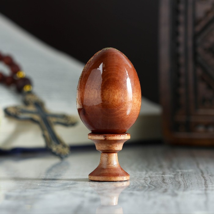 Яйцо сувенирное "Сергий Радонежский", на подставке 