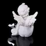 Сувенир "Белоснежный ангел обнимающий хрустальное сердце"  - фото 3