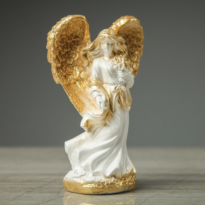 Сувенир-статуэтка средняя "Ангел Дева" 14,5 см 
