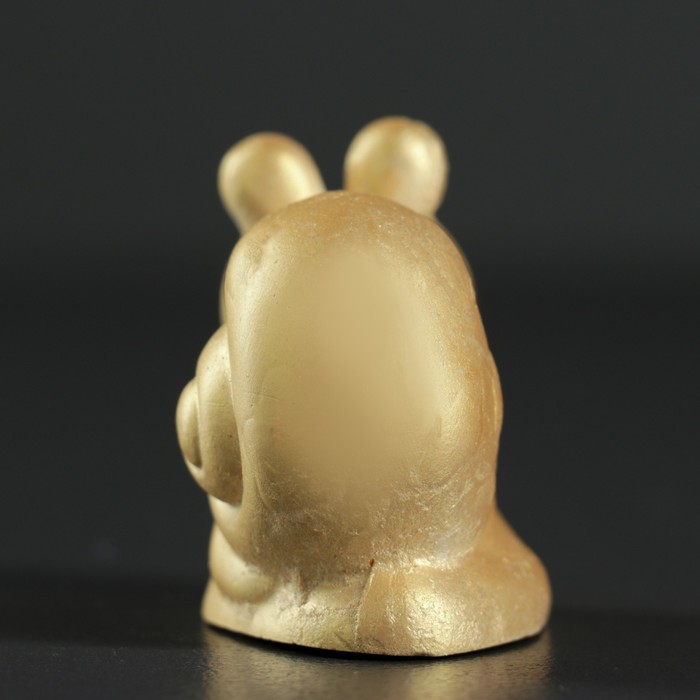 Фигура "Улитка маленькая" золото 5х5,5х3 см 