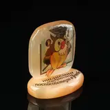 Оберег «Сова», талисман мудрости, на подставке  - фото 2