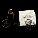 Корзина декоративная "Ретро-мопед" МИКС 10,5х23х9 см 