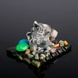 Сувенир "Слоник", змеевик, мрамор 