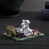 Сувенир "Слоник", змеевик, мрамор  - фото 4