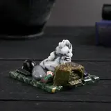 Сувенир "Слоник", змеевик, мрамор  - фото 5