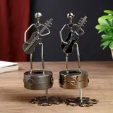 Сувенир металл музыкальный "Гитарист" 19х7х7 см  - фото 5