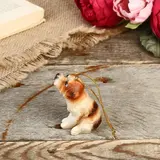 Фигурка декоративная "Щенок Джек рассел терьер" 6 см  - фото 2