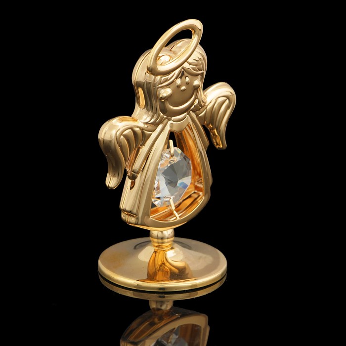 Сувенир «Ангел», с кристаллом Сваровски, 6,5 см 