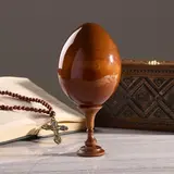 Сувенир Яйцо на подставке икона "Святой Лука"  - фото 2