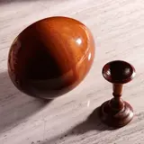 Сувенир Яйцо на подставке икона "Святой Лука"  - фото 3