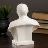 Бюст Ленин большой белый, 8х14х17 см  - фото 3
