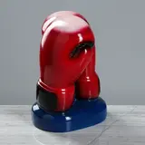 Сувенир-статуэтка Керамический кубок "Боксерские перчатки" красный  - фото 2