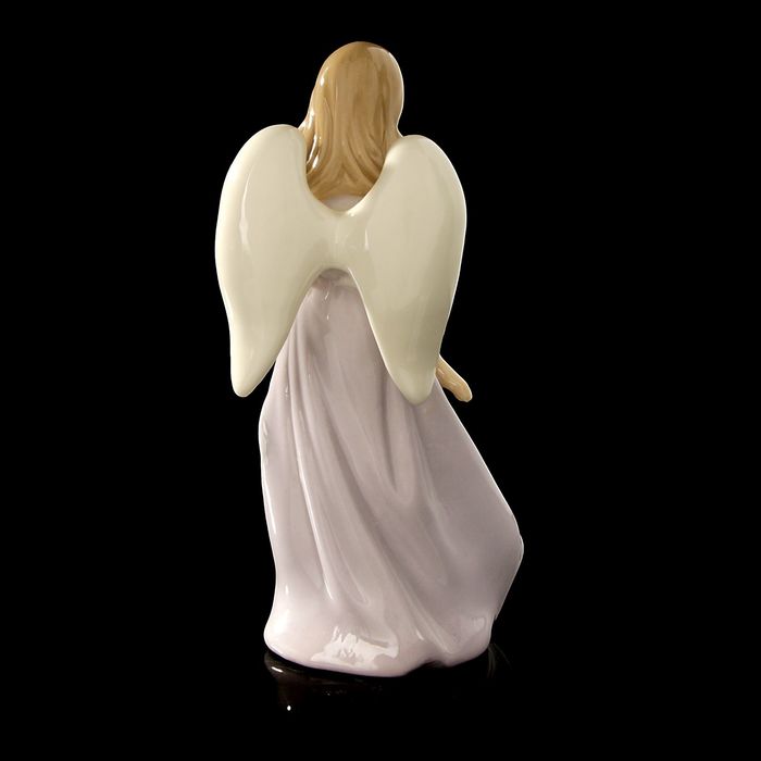 Сувенир "Ангелочек с голубем на платьице" 15х7х5,5 см 