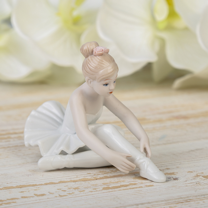 Сувенир керамика "Маленькая балерина" 7х11х6,5 см 