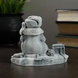 Сувенир "Рыбак у лунки" 9,5см  - фото 2