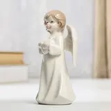 Сувенир "Ангел в обнимку с сердцем" 13х6,5х4,8 см  - фото 4