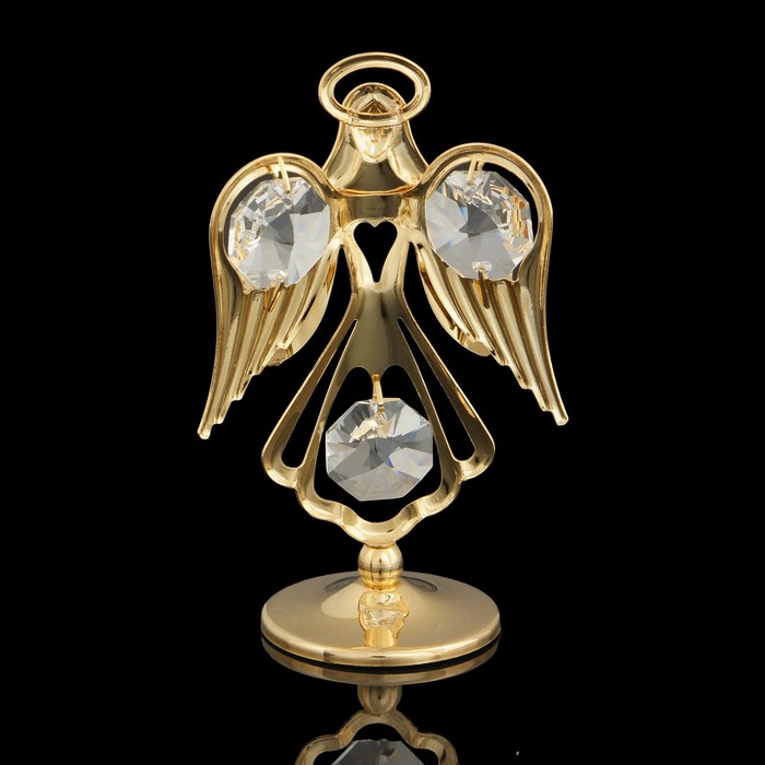 Сувенир «Ангел», с кристаллами Сваровски, 7,5 см 