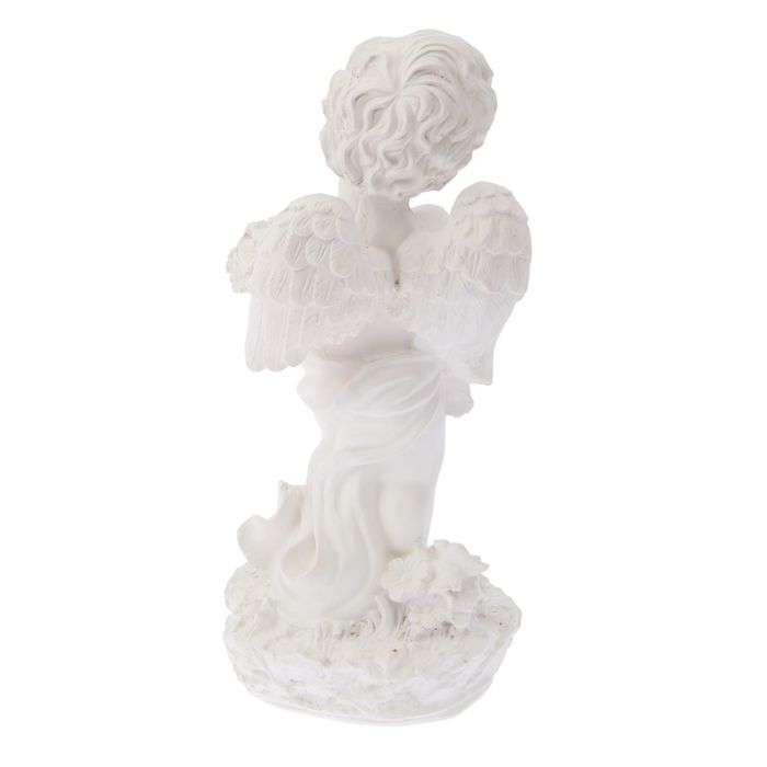 Светящаяся фигура "Ангел с цветами" большой 17х19х43см 