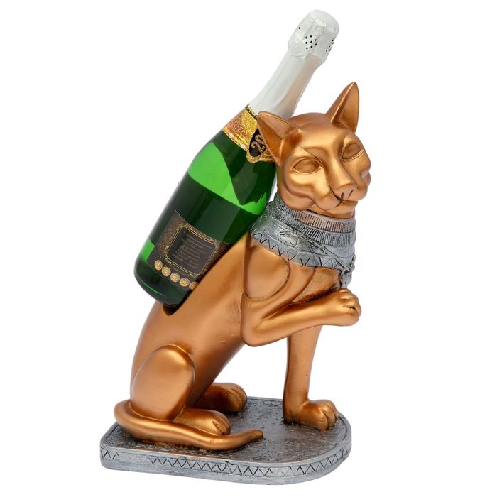 Сувенир-подставка для бутылки "Египетский кот" 