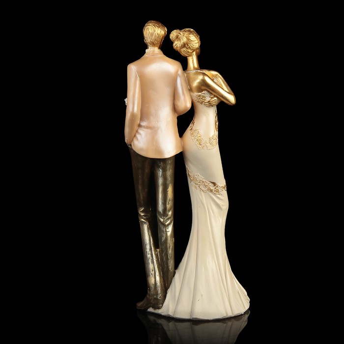 Сувенир полистоун "Жених и невеста" 25х10х8,3 см 