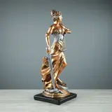 Сувенир "Фемида" медь, серебро  - фото 2