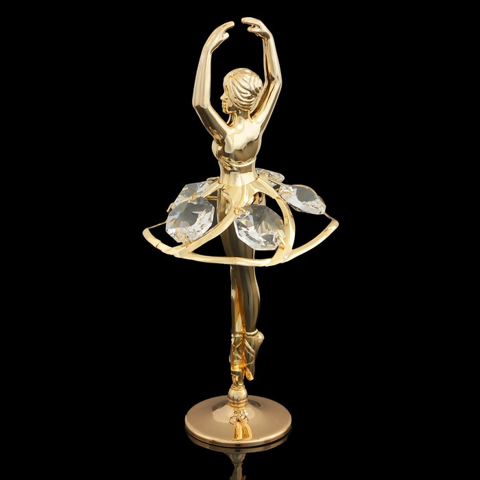 Сувенир «Балерина», 5×5,5×11 см, с кристаллами Сваровски 