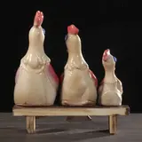 Сувенир «Петух, курица и цыплёнок», набор 3 шт.  - фото 4