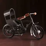 Сувенир металл "Велосипед - рикша" 31х13х21 см 
