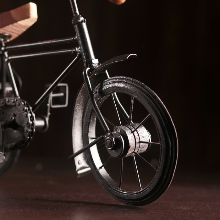 Сувенир металл "Велосипед - рикша" 31х13х21 см 