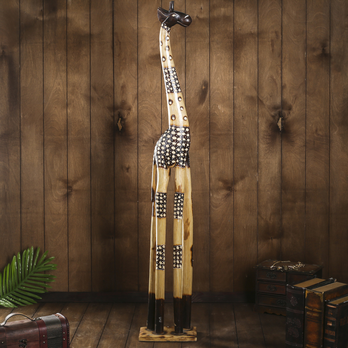 Сувенир дерево "Жираф узорчатый" 11,5х20х120 см 