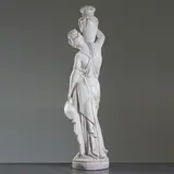 Фигура "Девушка с кувшином" большая, состаренный 140см  - фото 3