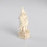 Сувенир полистоун "Офицер Российской империи", белый  - фото 2