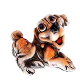 Сувенир полистоун "Весёлый щенок Снуппи" МИКС 9х6х5,5 см 