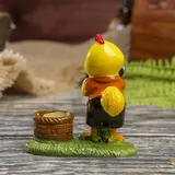 Сувенир "Петушок — садовник" с подсвечником МИКС  - фото 4