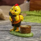 Сувенир "Петушок — садовник" с подсвечником МИКС  - фото 5