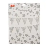 Гирлянда "Звёзды" 3 метра, цвет серебро  - фото 3