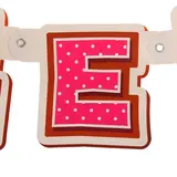 Гирлянда-буквы "С днём рождения", Маша и Медведь, 220 см  - фото 2