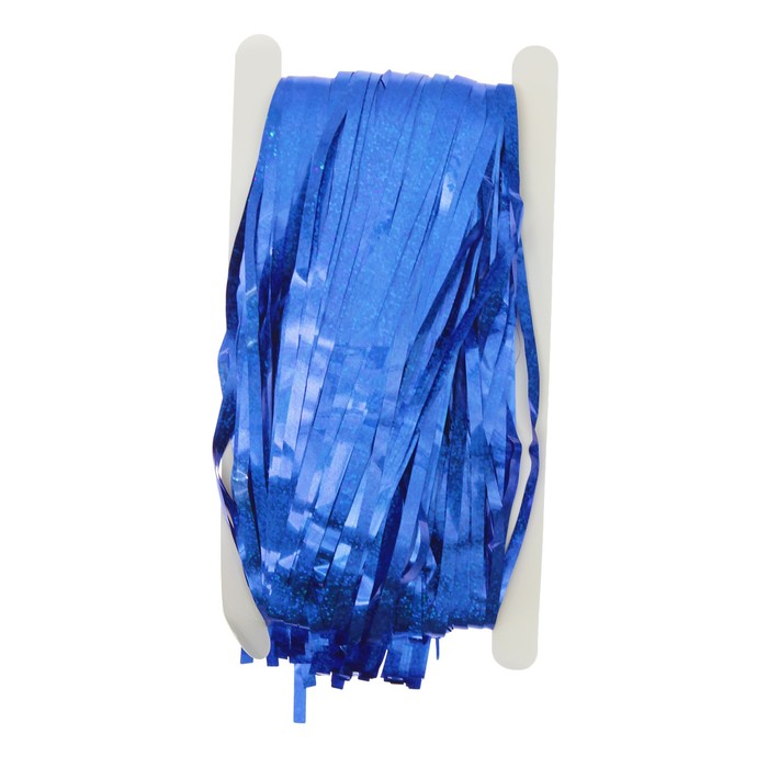 Праздничный занавес "Голография" 100*200 см, цвет синий 