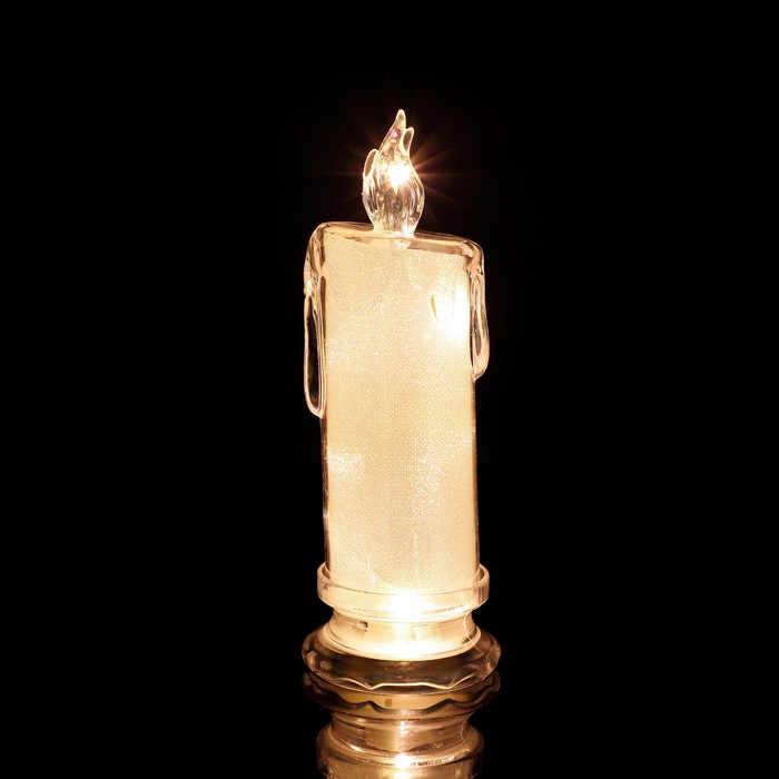 Свеча светодиодная "Романтик", цвет белый   , модель N016 
