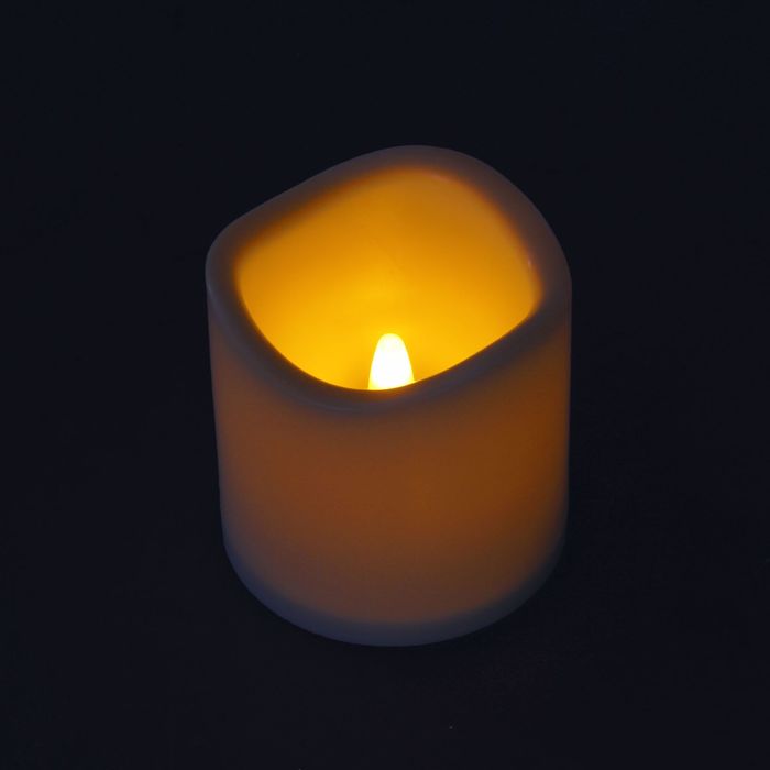Свеча светодиодная "Пламя" с пультом, набор 3 шт. 