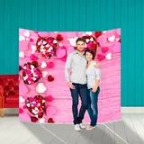 Ширма - Фотозона "Сердца" 210×190см  - фото 2