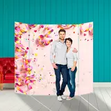 Ширма - Фотозона "Конфетти и серпантин" 210×190см  - фото 2