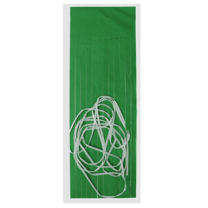 Декор тассел "Кисточки" в наборе 5 штук, цвет зеленый 